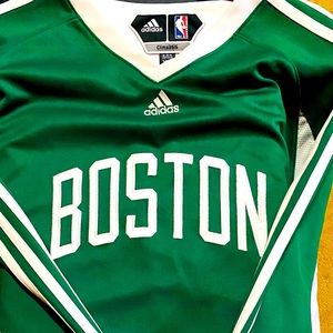 Authentic Boston Celtics Adidas Warm Up Shooting Shirt